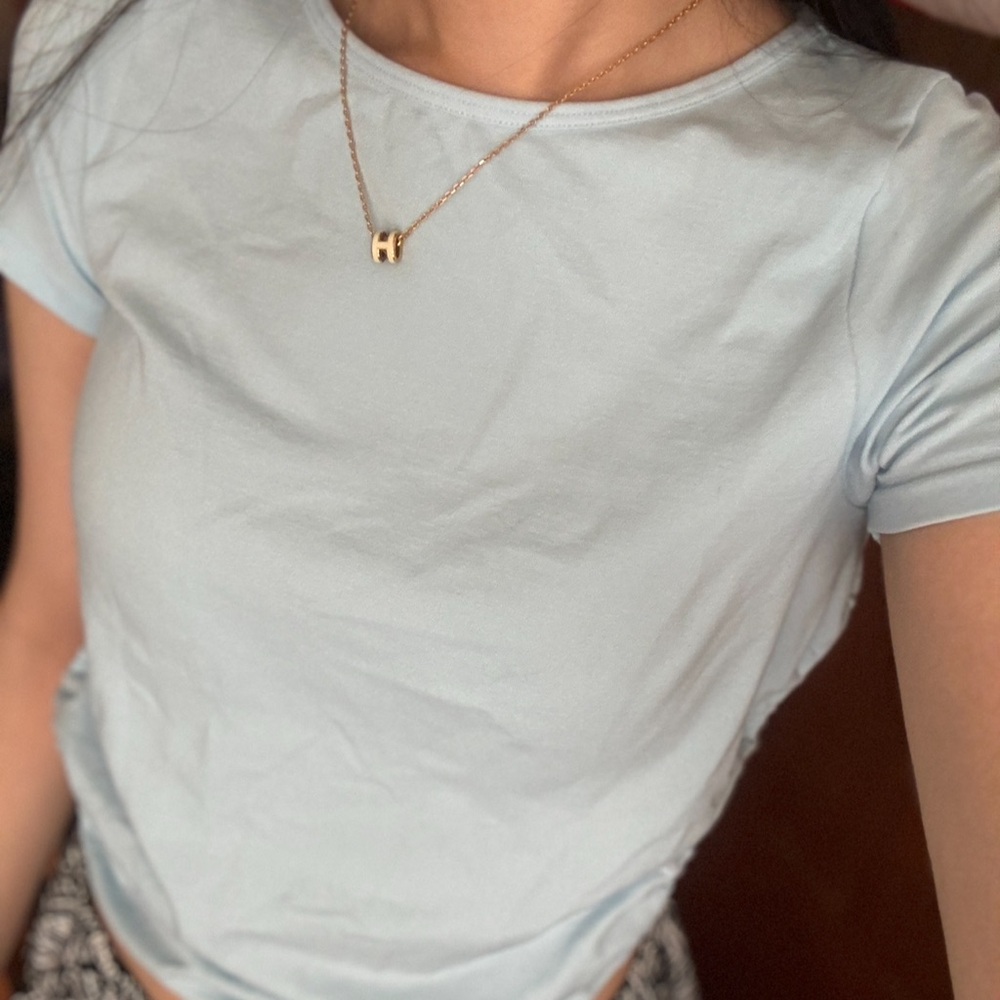 Light Blue Women's Top